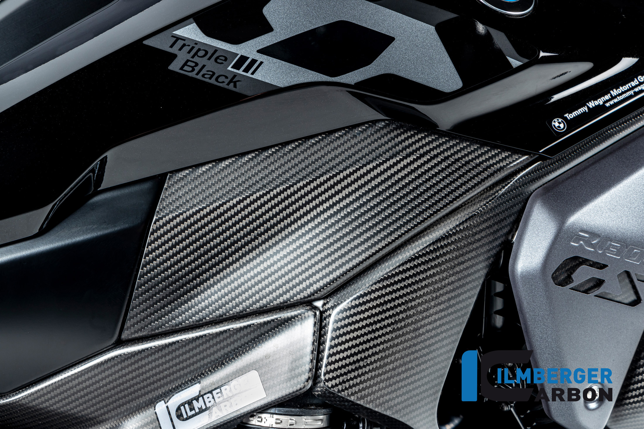 Ilmberger Carbon fairing panel lower right side R/S (lower part), matte, BMW R1300GS 2023-
