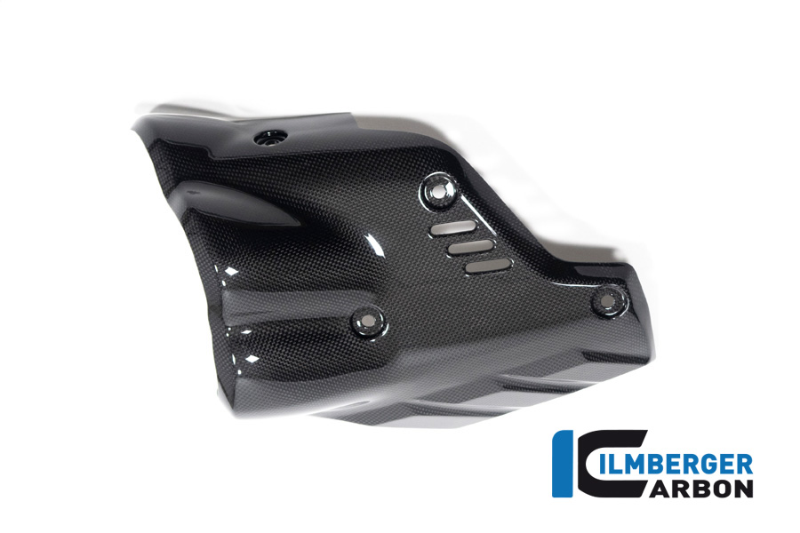 Ilmberger Carbon Exhaust Heat Shield for Silencer, Glossy, Ducati Diavel V4, 2023-