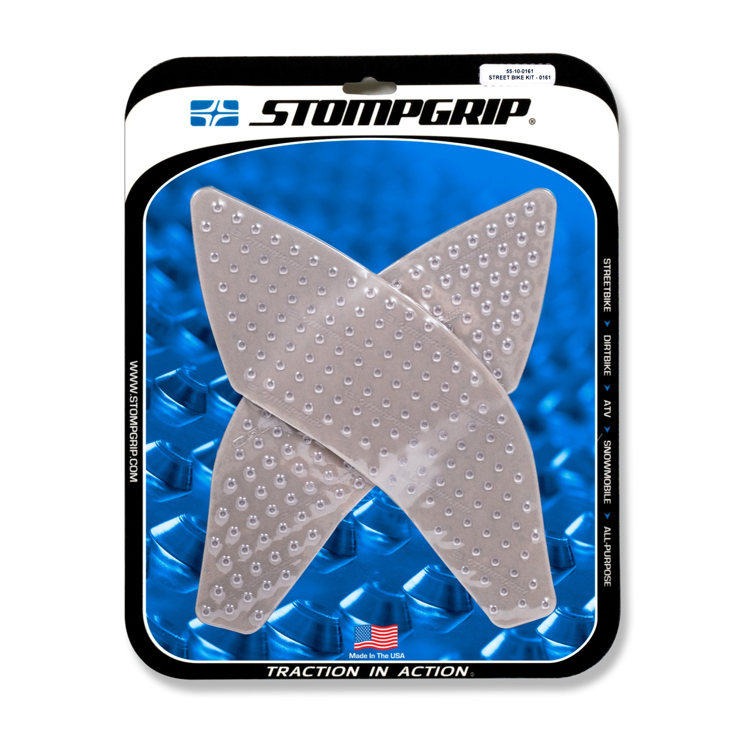 Stompgrip clear, Volcano, for Honda CB300R / CB(R)650R, 2019-2025