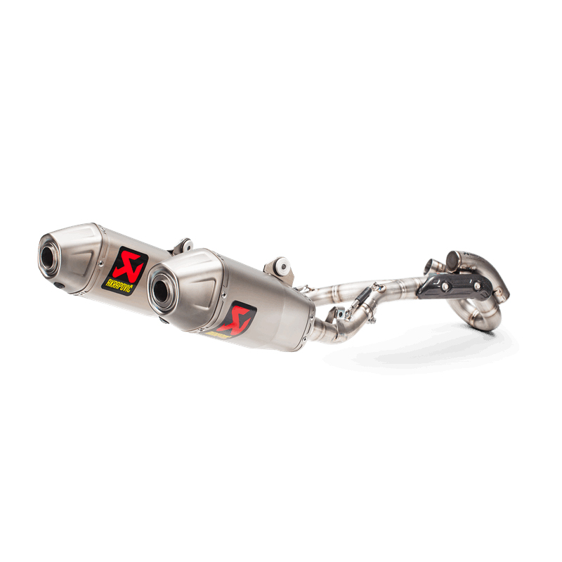 Akrapovic Racing Line (Titanium) exhaust system for Honda CRF450R/RX model year 2017-2020