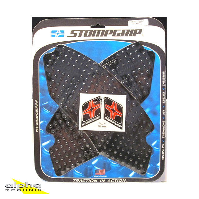 Stompgrip black, Volcano, for Ducati Diavel, 2011-18