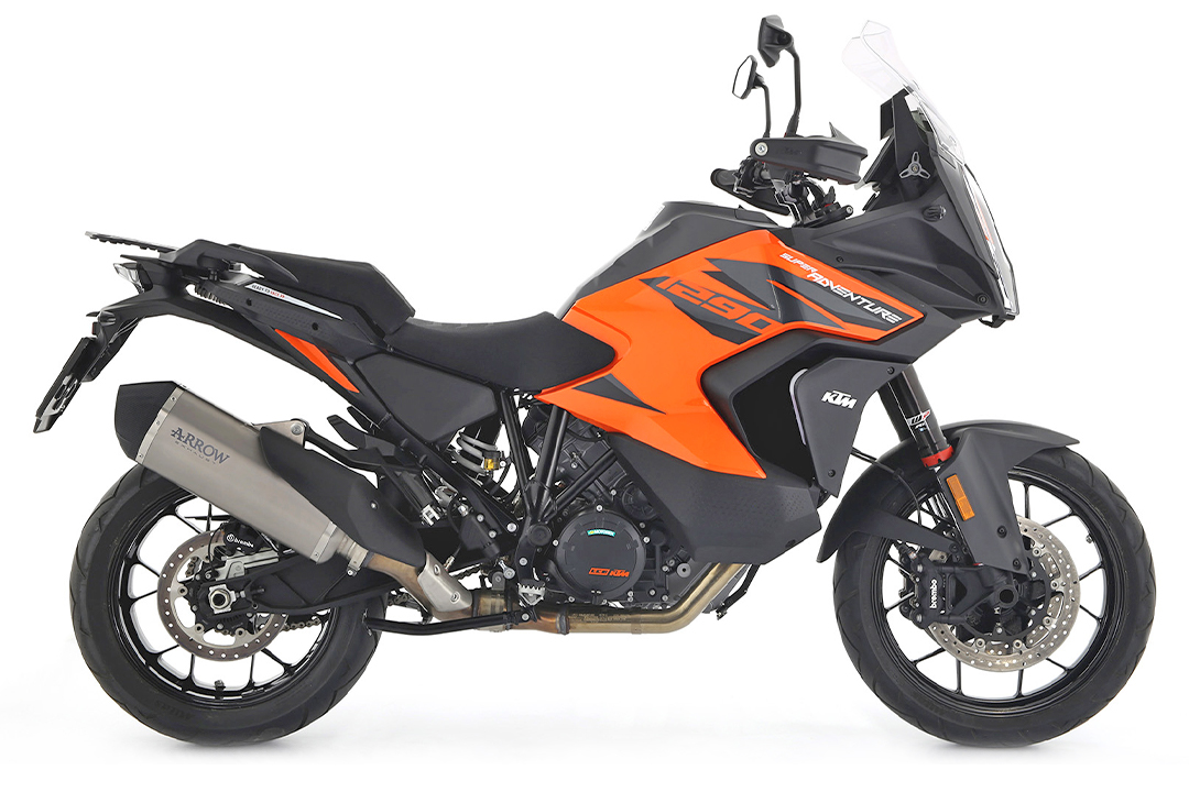 ARROW DARK SONORA exhaust for KTM 1390, Super Adventure S / R from model year 2024-, 1290 Super Adventure S / R, 2021-2024