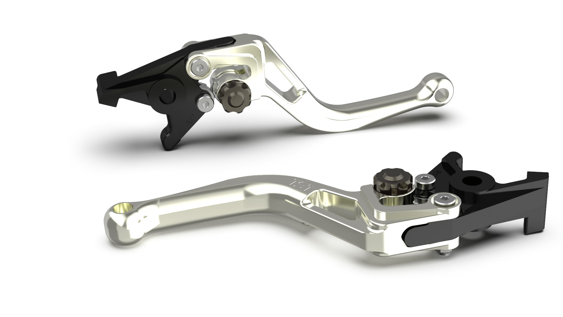 LSL BOW R82 Brake Lever, Short, Silver/Anthracite