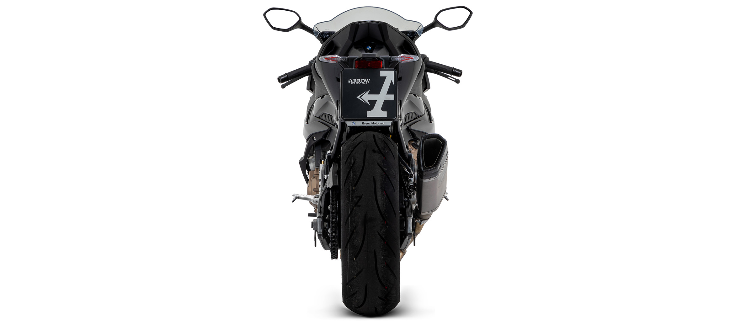 ARROW COMPETITION SBK PISTA DARK Racing Titanium Full System for BMW S1000RR 2019-