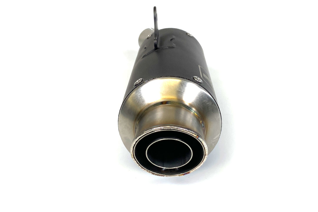 ARROW DARK GP2 Exhaust for Kawasaki Ninja 400 2018- made of Stainless Steel