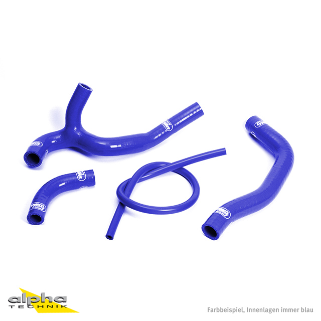 SAMCO SPORT Silicone Hose Kit blue for Honda CRF450R Model Year 2005-2008