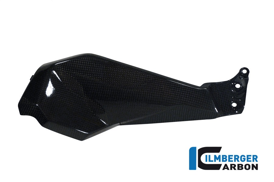 untere Tankabdeckung links , Carbon