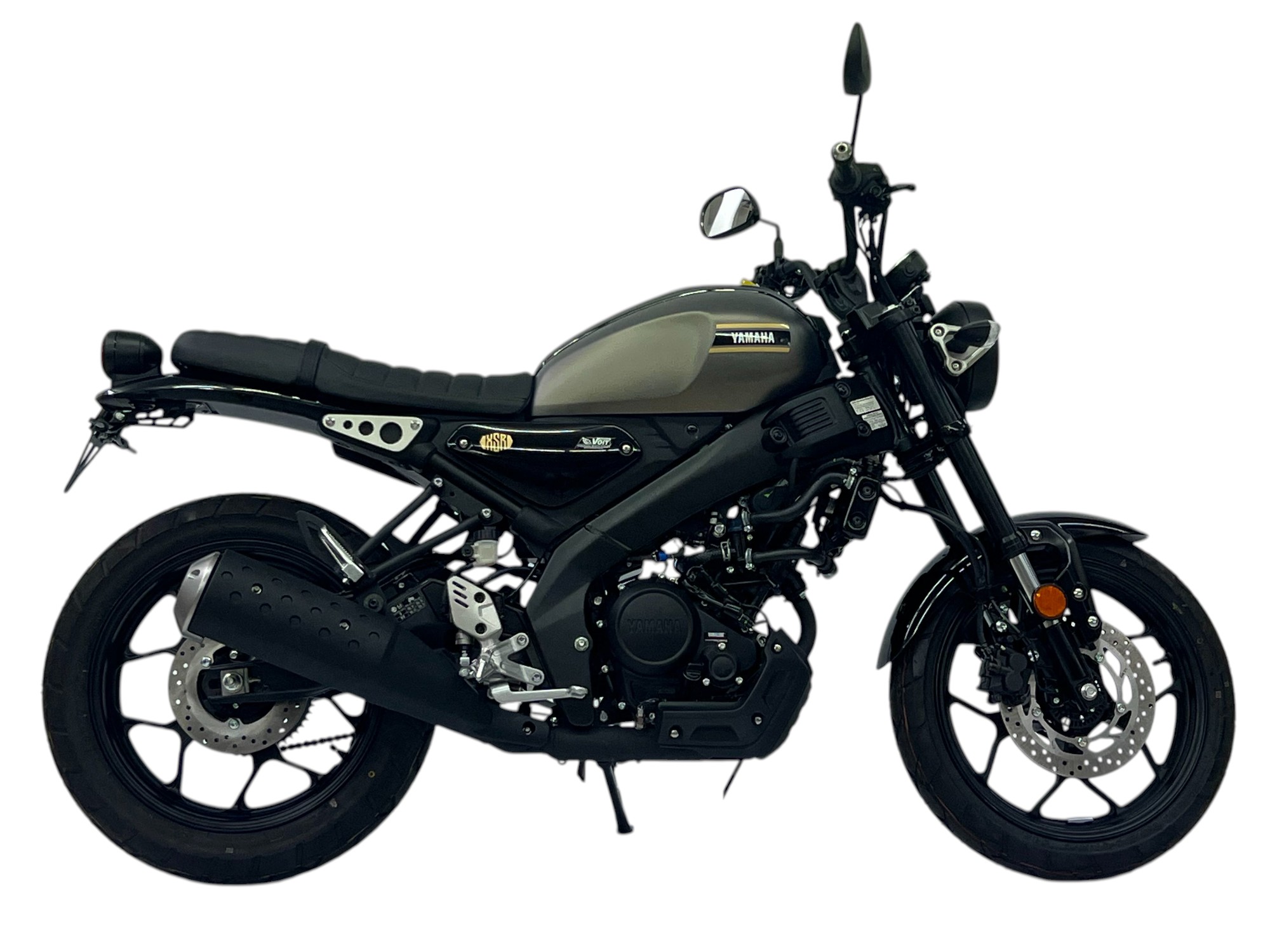 alpha Technik Number Plate Holder for Yamaha XSR 125, from model year 2021-