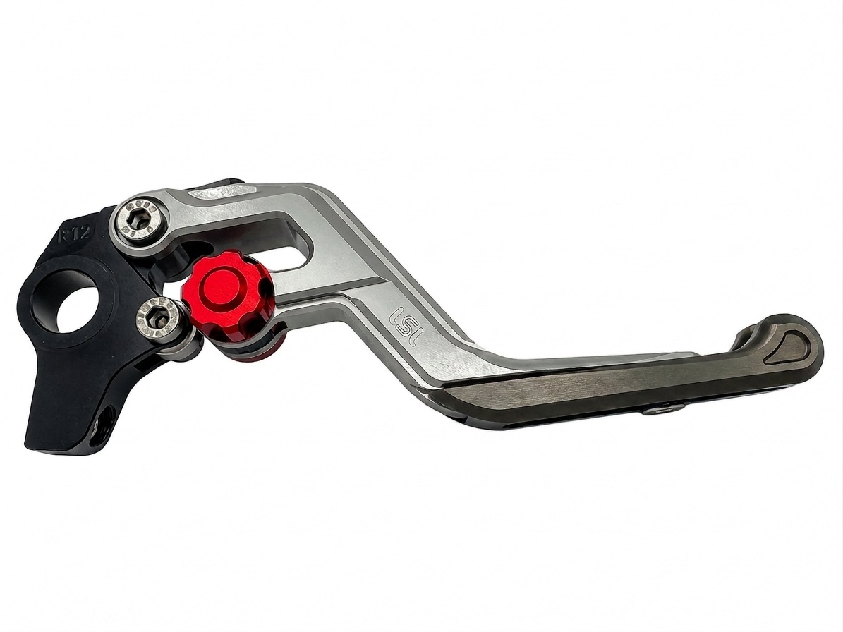 LSL ERGONIA Brake Lever R17 Silver/Red/Anthracite