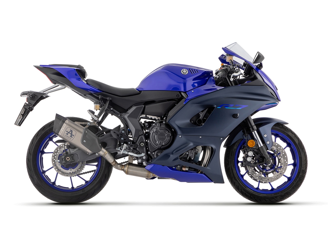 ARROW exhaust system PISTA Titanium for Yamaha R7 Model Year 2021-