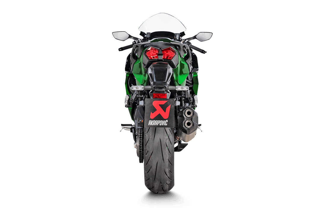 Akrapovic Slip-On Line (Titanium) Exhaust Kawasaki Ninja Z H2 SX from 2021-2025