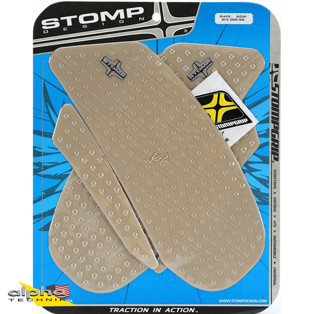 Stompgrip clear, Volcano, for Suzuki GSX-R1000, 2009-2016