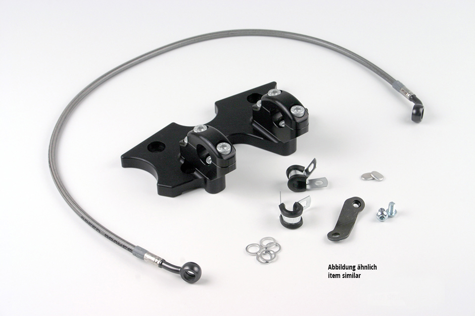 LSL Superbike Kit with Component Certificate for Yamaha FZR1000, Type 3LE, 1991-1993, silver, (Type A)