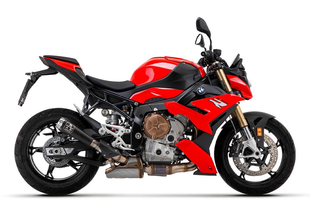 ARROW PRO RACE DARK NiChrome Exhaust for BMW S1000R from model year 2021-