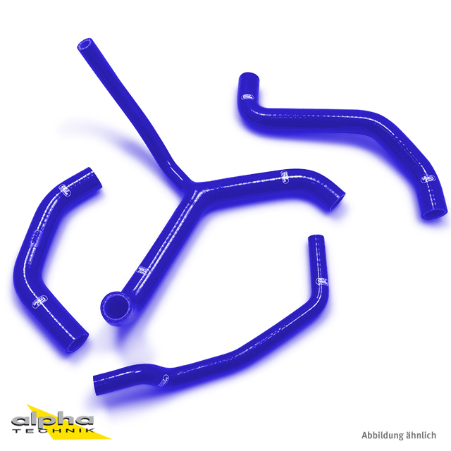 SAMCO SPORT Silicone Hose Kit Race Bike Design Blue for Kawasaki ZX10R SE RR Model Year 2016-2020