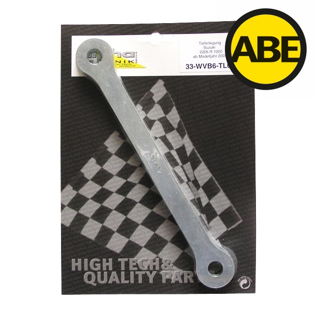 alpha Technik Lowering Kit 25mm for Suzuki GSXR1000; Type WVB6; Model Year 2005-