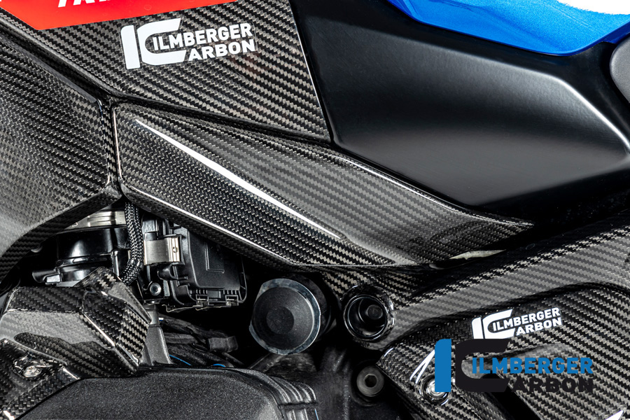 Ilmberger Carbon lower fuel tank cover left side L/S, gloss, BMW R1300GS 2023-