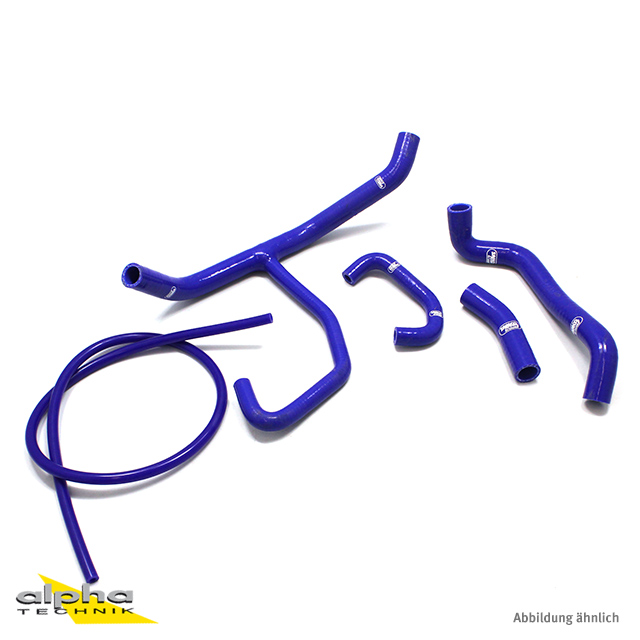 SAMCO SPORT Silicone Hose Kit Blue for Triumph Street Triple R Model Year 2013-2017