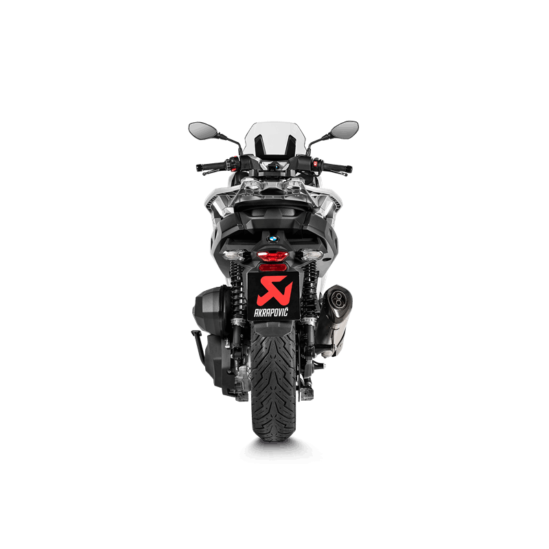 Akrapovic Slip-On Line (Titanium) Exhaust for BMW C400X Model Year 2018-2020 / C400GT Model Year 2019-2020