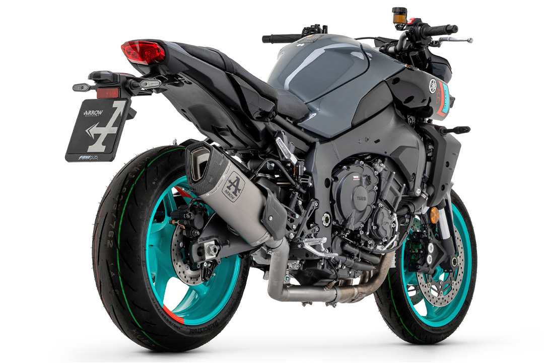 ARROW PISTA Slip-On Titanium for Yamaha MT-10 Model Year 2022-