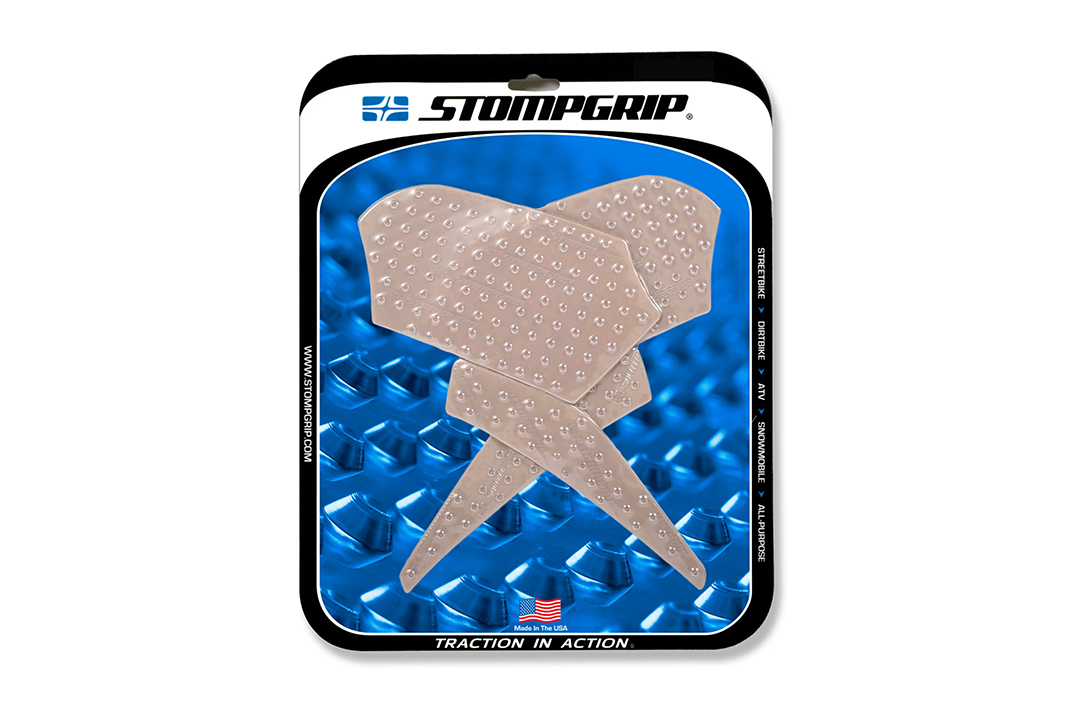 Stompgrip clear, Volcano, for Kawasaki Versys 650, 2015-2021