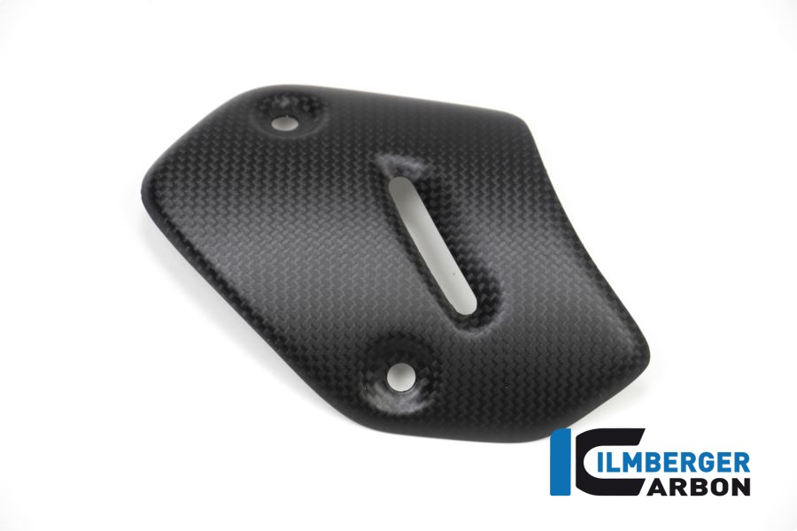 Ilmberger Carbon Exhaust Heat Shield on End Pipe, Matt