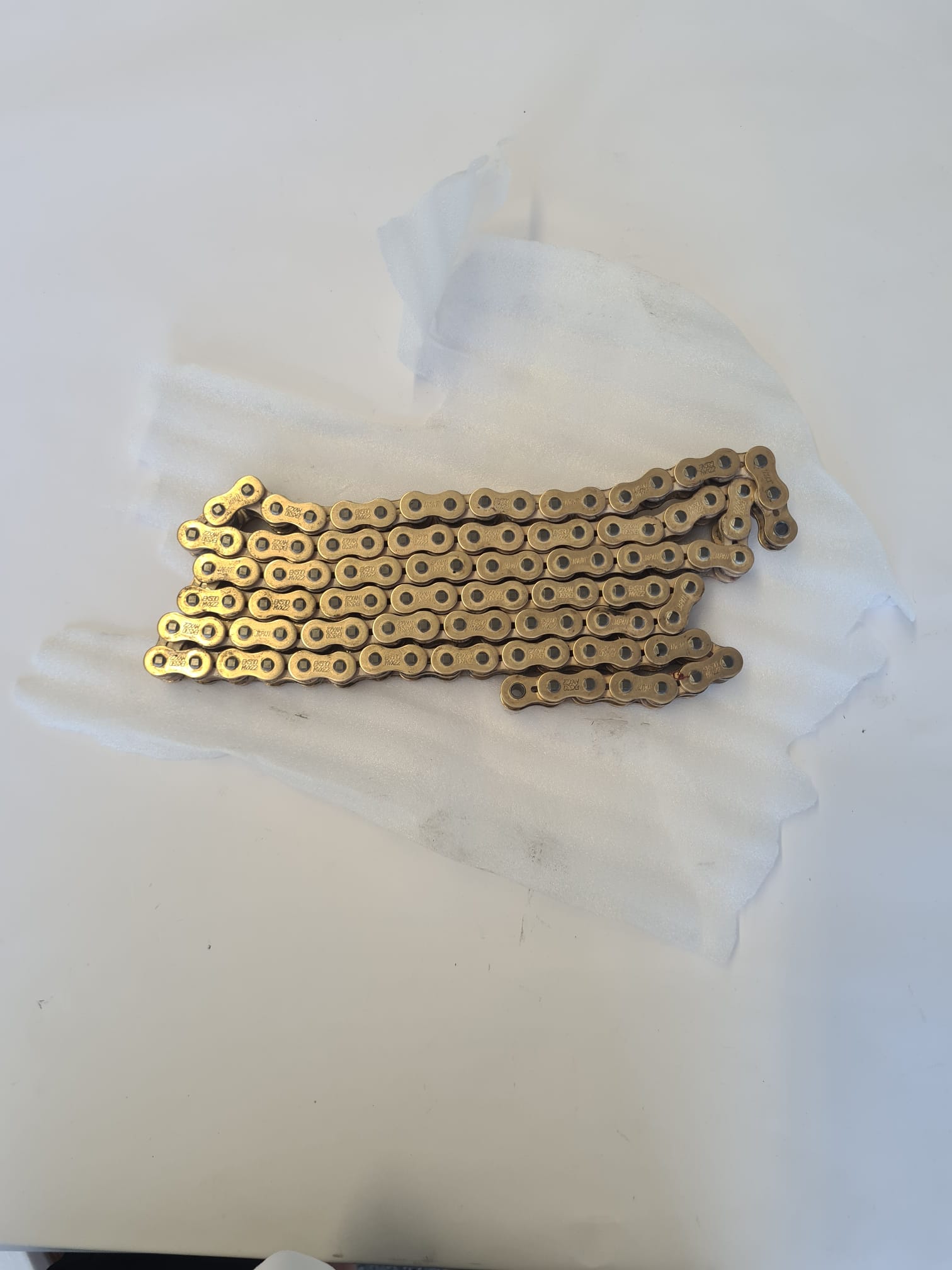 chain ENUMA MVXZ-2 530, ideal OEM replacement chain - 106 links - Gold colour