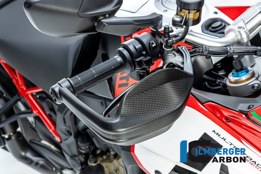 Ilmberger Carbon Handguard right side R/S, matt, Ducati Multistrada V4 2020-
