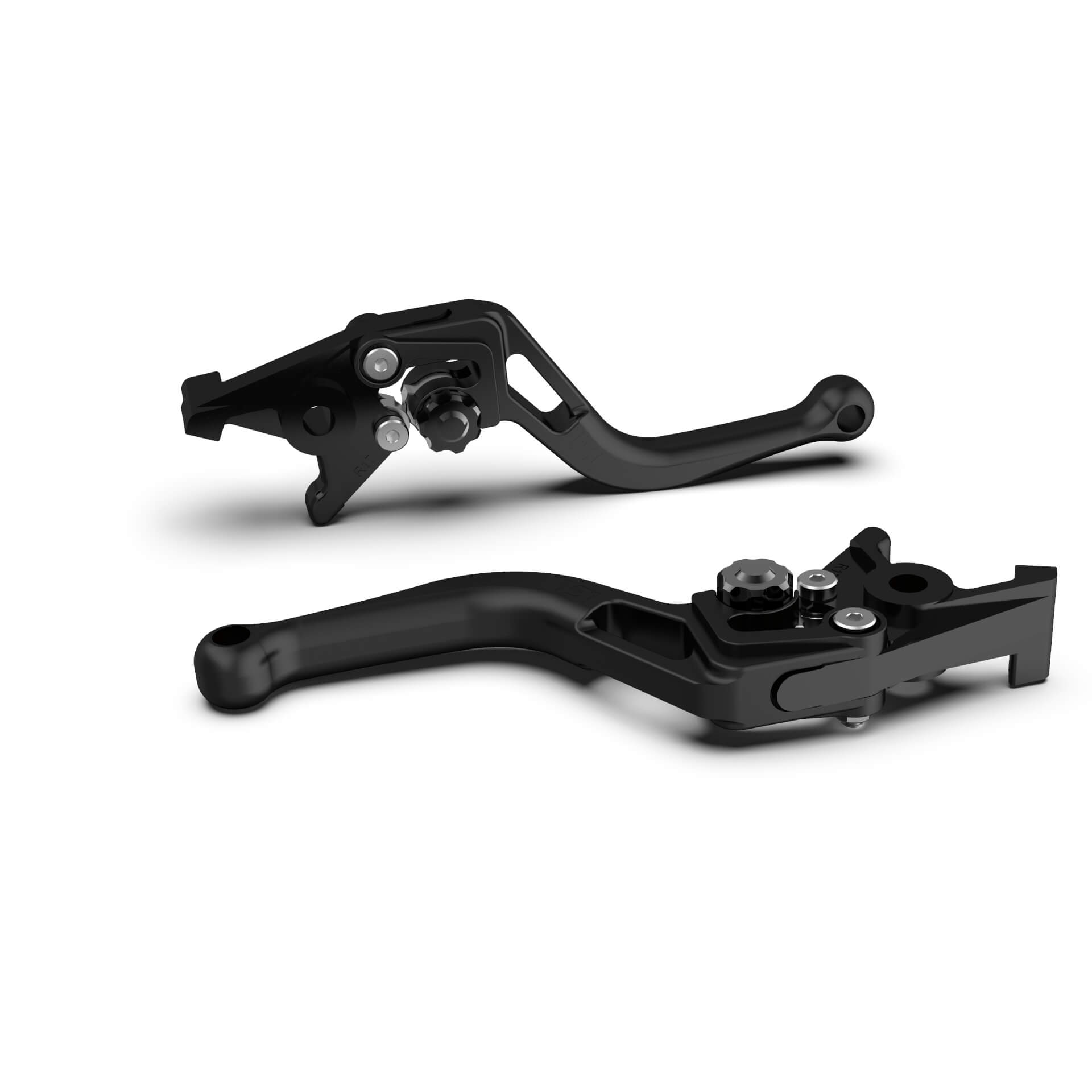 LSL BOW R68R Brake Lever, short, black bead-blasted/black