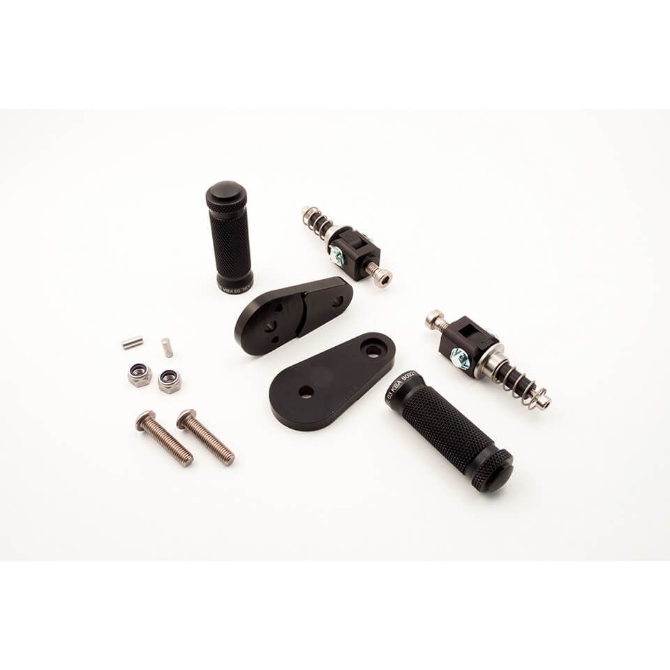 LSL Pillion Footrest Holder Bonneville, black