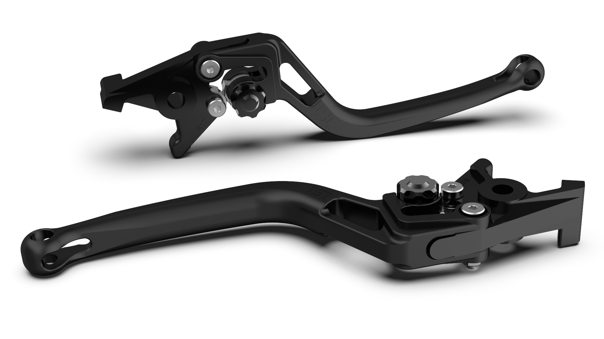 LSL BOW R82 Brake Lever, black bead-blasted/black