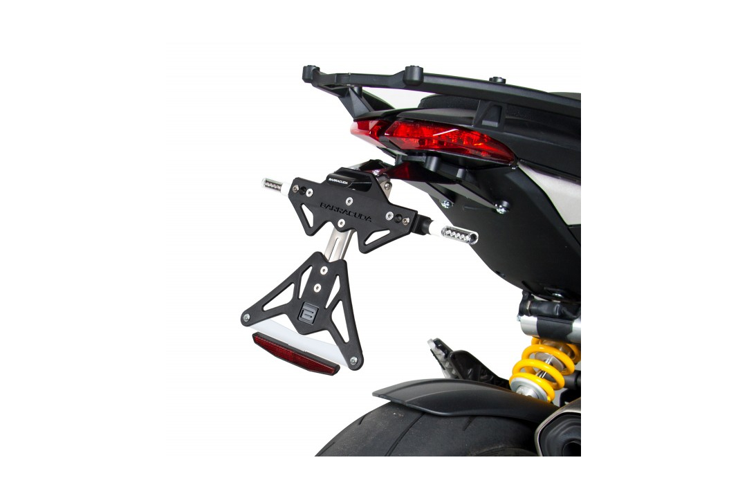 Barracuda Number Plate Holder for Ducati HyperMotard and HyperStrada 821