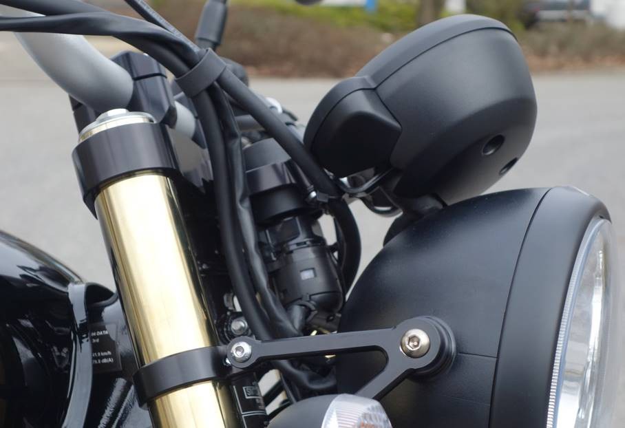 LSL triple clamp Triumph Thruxton R, 2016, black