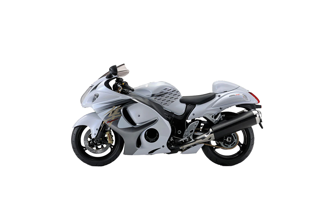 Stompgrip black, Icon, for Suzuki GSX1300R Hayabusa, 1999-2016