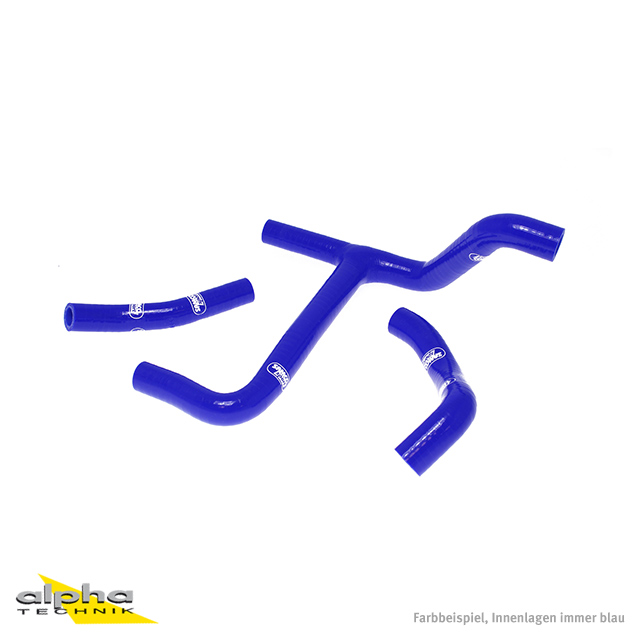 SAMCO SPORT Silicone Hose Kit blue for Suzuki RMZ250 Model Year 2010