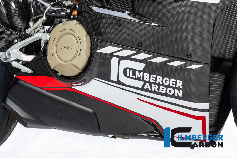 Ilmberger Carbon lower fairing right side R/S gloss for Ducati Panigale V4 / V4S from 2018