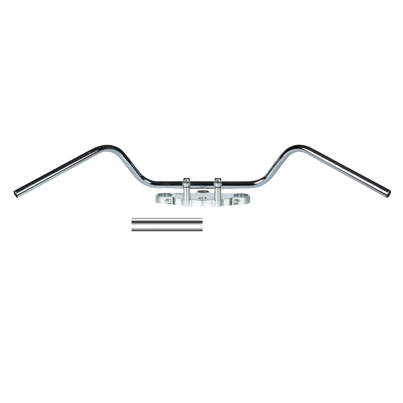 TRW Steel Handlebar Mystic MCL131SS in Black