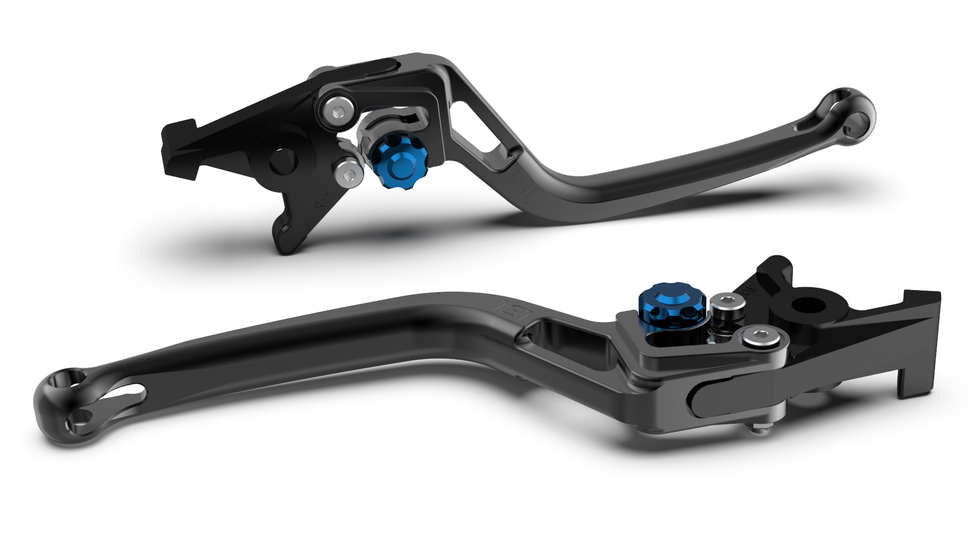 LSL clutch lever BOW L83R, black/blue