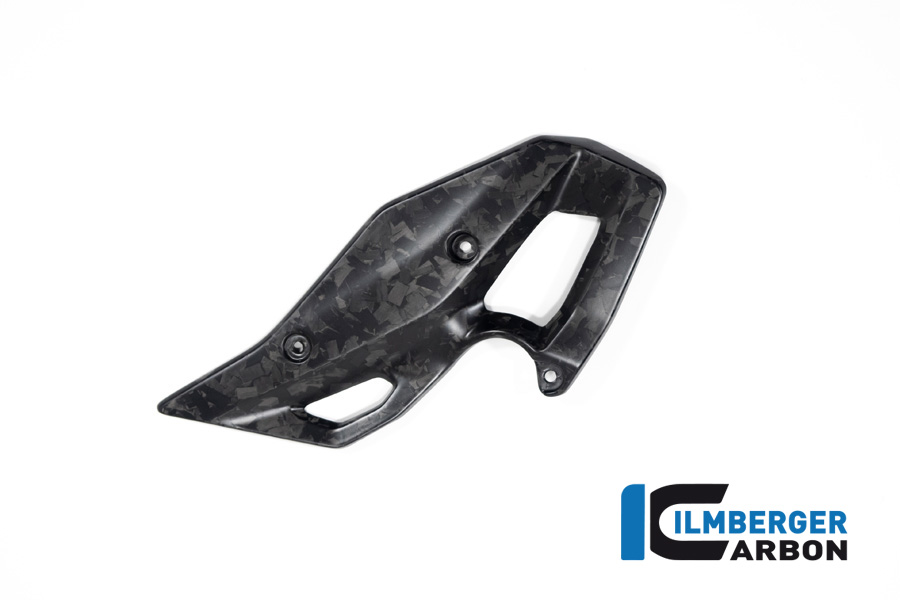 Ilmberger Carbon Heel Guard left side L/S, Black Diamond Carbon, matte, BMW R1300GS 2023-