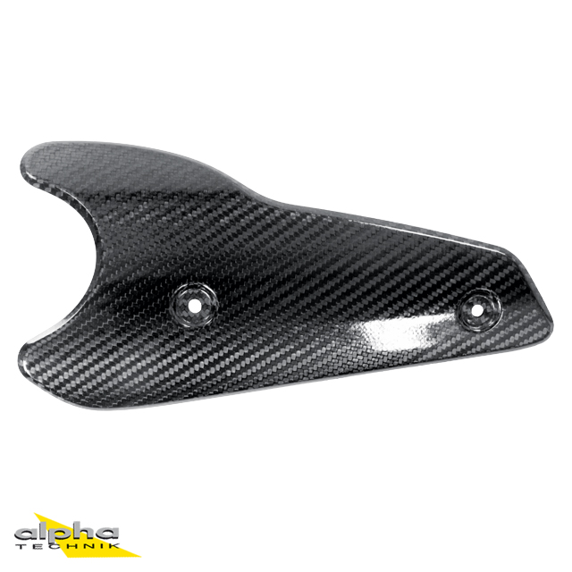 heat protector for original catalyst for Honda CB1000R, from model year 2008-