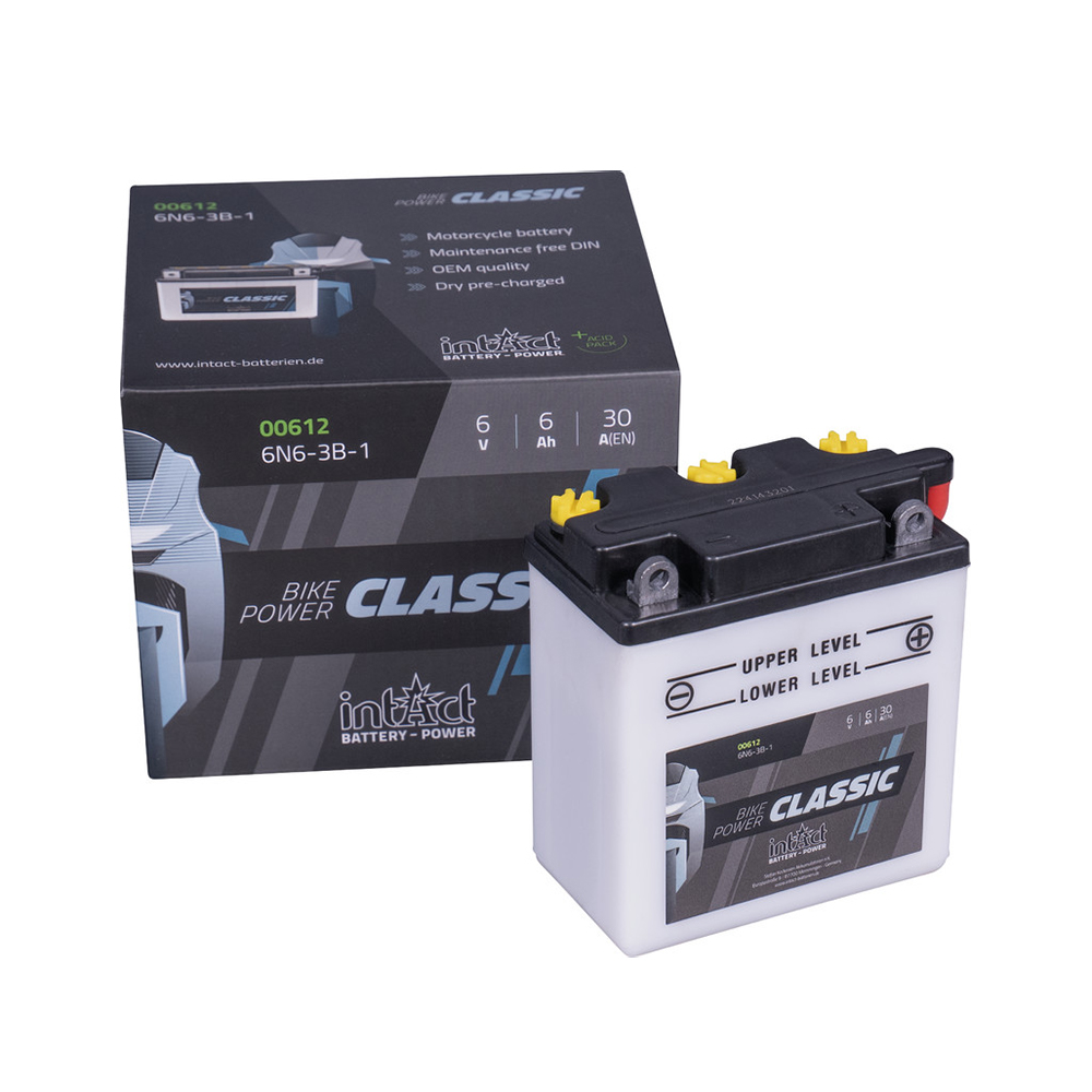 Intact Battery 6N6-3B-1