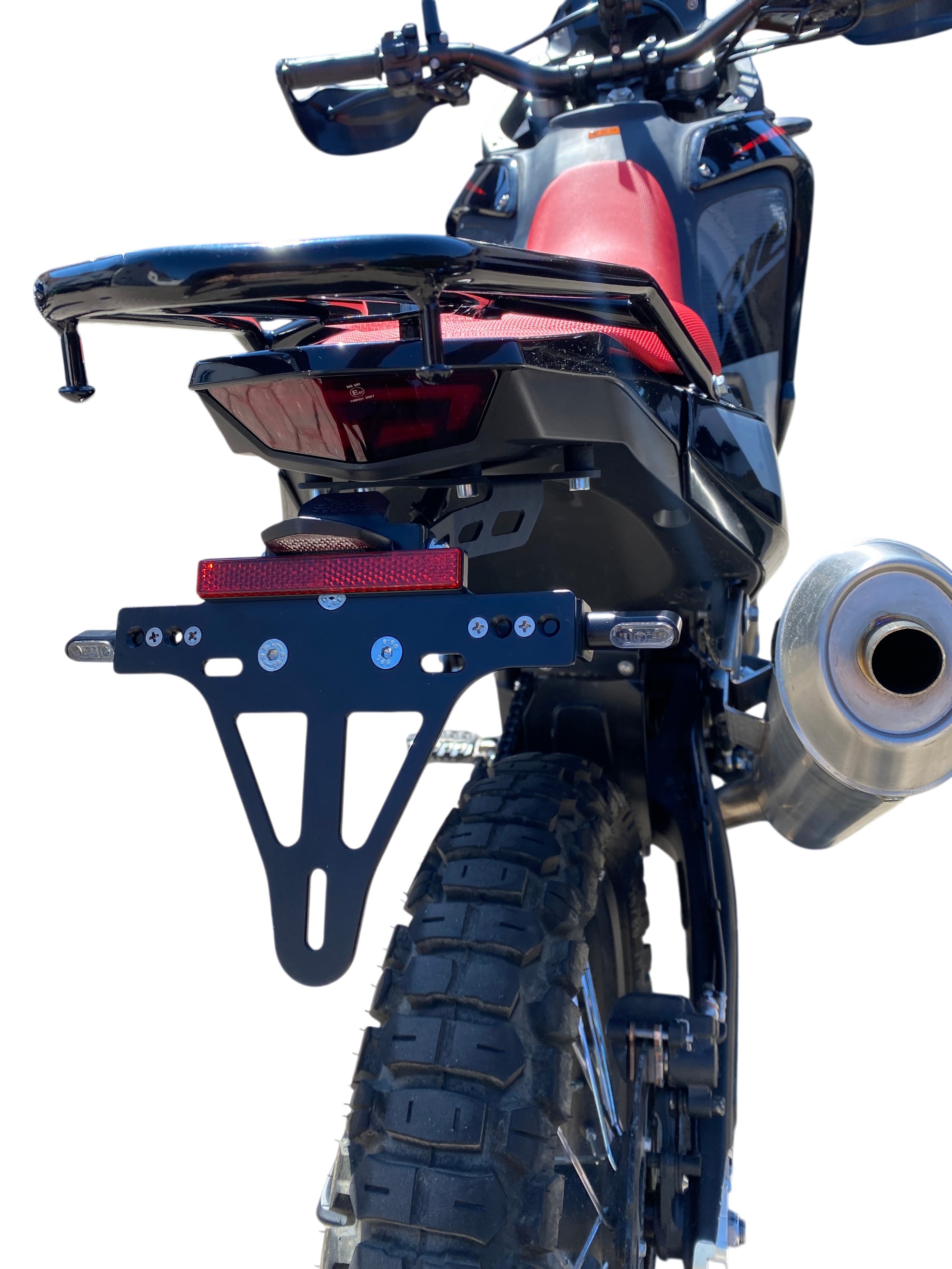alpha Technik Number Plate Holder for Rieju Aventura Rally 307, from model year 2026-