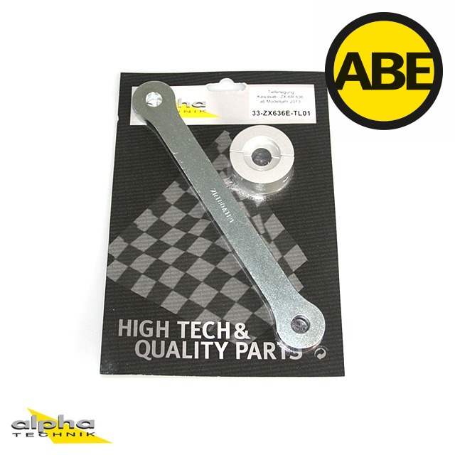 alpha Technik Lowering Kit 30mm for Kawasaki ZX6R 636; Type ZX636E; Model Year 2013-