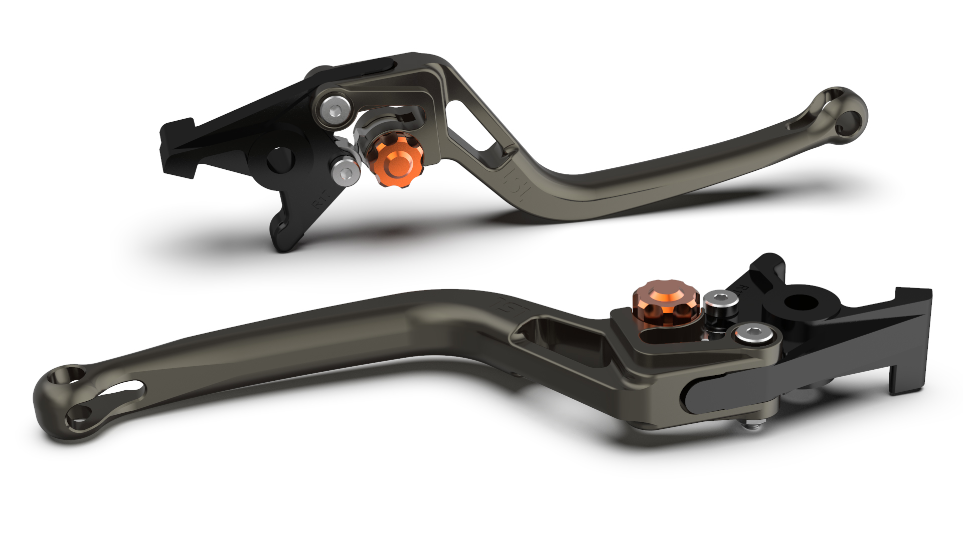 LSL BOW R82 Brake Lever, Anthracite/Orange