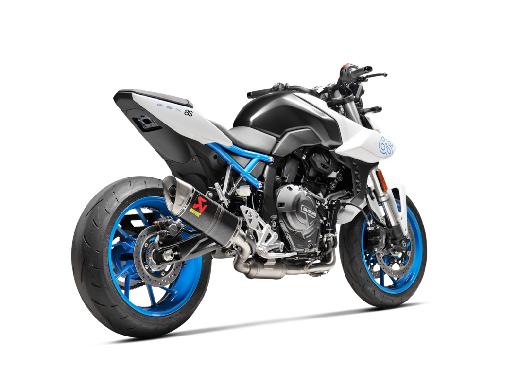 Akrapovic Racing Line (Carbon) exhaust system for Suzuki GSX-8S, 8R, 8T, 8TT, 2025-