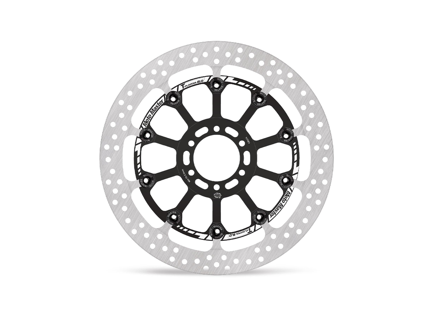 MOTO MASTER brake disc T-Floater, rotationally symmetrical, for BMW HP4 Race (K60) Model Year 2017-2018