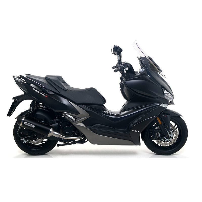 ARROW URBAN exhaust for Kymco XCiting 400i S 2019-2020 Aluminium