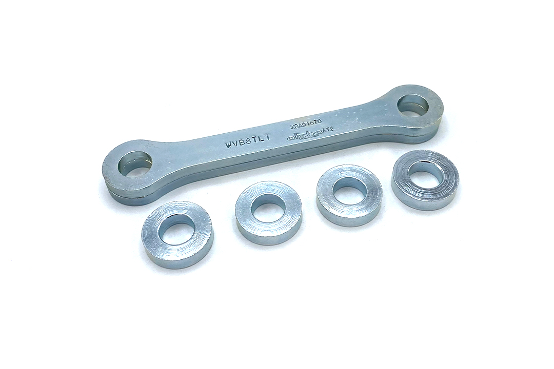 alpha Technik Lowering Kit 45mm for Suzuki DRZ400SM; Type WVB8; Model Year 2005-