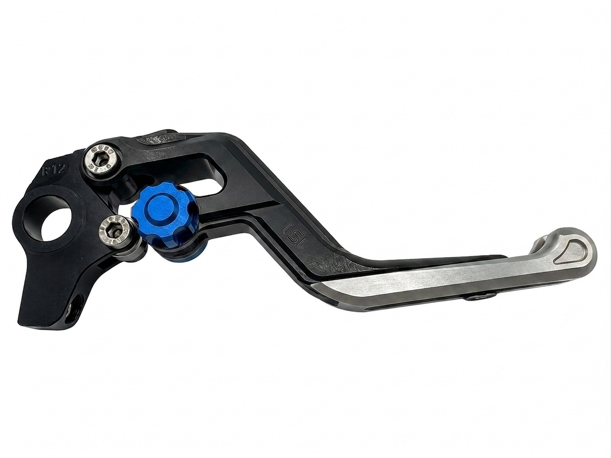 LSL ERGONIA Brake Lever R68R Black/Blue/Silver