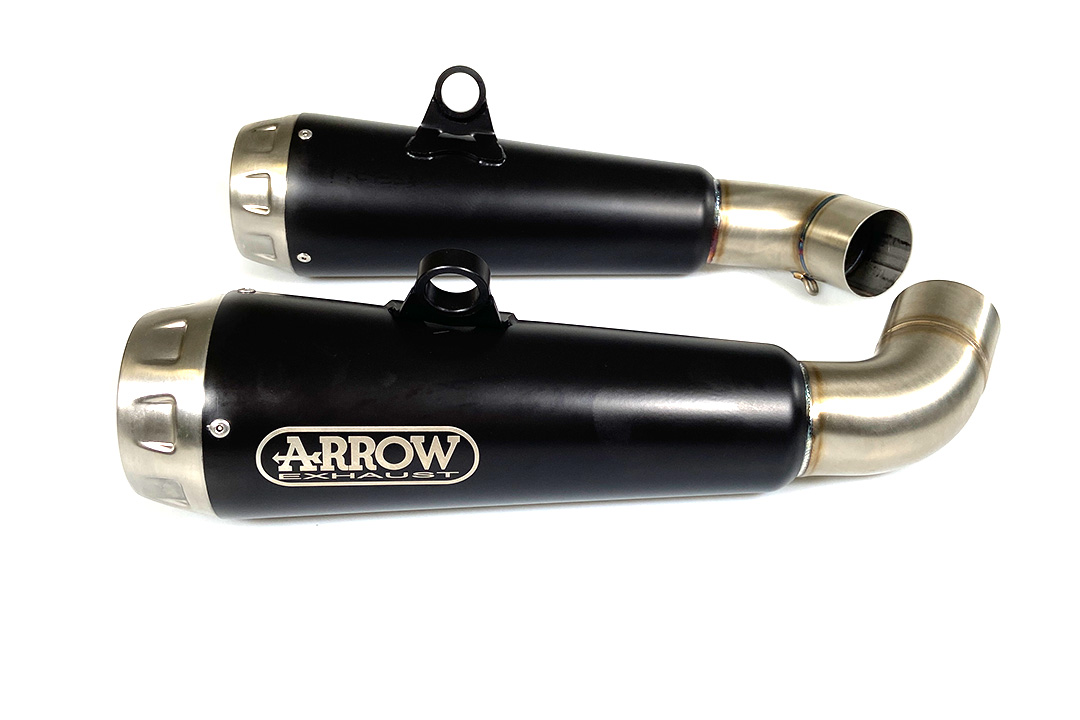 ARROW DARK PRO-RACE Exhaust for Ducati Hypermotard 950 from model year 2019-
